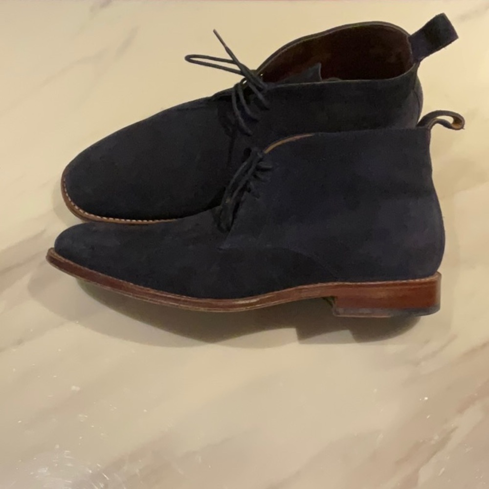 Men’s Grenson Suede Lace-up Boots